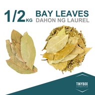 TINYBOX 1/2Kg Dried Bay Leaves Bay Leaf Dahon ng Laurel Condiments Herbs and Spices Pampalasa