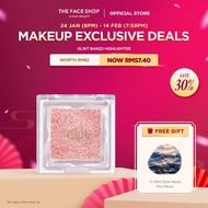 THE FACE SHOP Glint x Olive Young Limited Edition Baked Highlighter 2.3g, K-Idol Makeup, Shimmer