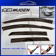(Made in Malaysia) Mugen Door Visor Compatible With Honda Hrv / Vezel 2022 - Above