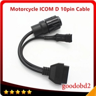 Untuk Kabel Motosikal BMW ICOM Antara Icom D Modul 10pin Penyesuai Kabel ICOM D untuk Alat Diagnosti