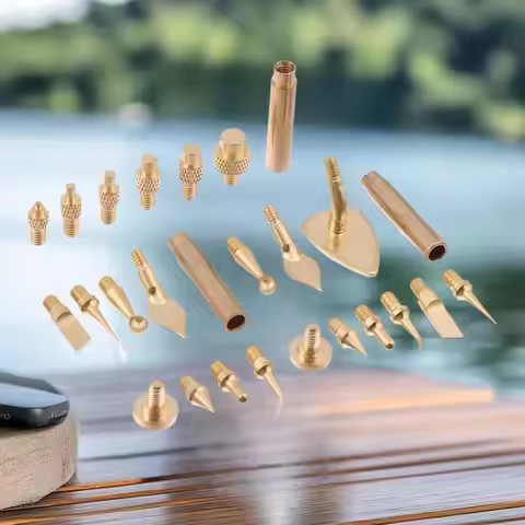 Hot Sale! 7/9/10Pcs Heat Insert Nut Iron Tip M2 M3 M4 M5 M6 M8 Brass Thread Embedded Kit Tool For Pl
