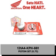 131A4-KPH-881 PISTON KIT (OP 0.75) KARISMA & SUPRA X 125 ORIGINAL 131A4KPH881