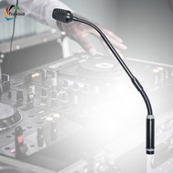 [chulisia] Gooseneck Mic Dynamic DJ Mic Easy to Adjust Professional Low Noise XLR Mic Dynamic Microp