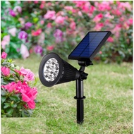 7 LED Solar Spotlight Garden Outdoor Waterproof