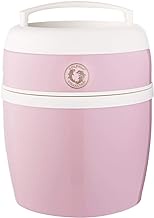 Dolphin Collection Stainless Steel Vacuum Food Container, 1.4L, Pink