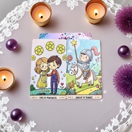 Kawaiii Tarot 78 pvc Card Board Game Game