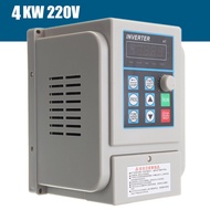 ⭐4KW 220V 20A Single Phase Input 3 Phase Output PWM Frequency Converter Drive Inverter 5HP VFD VSD