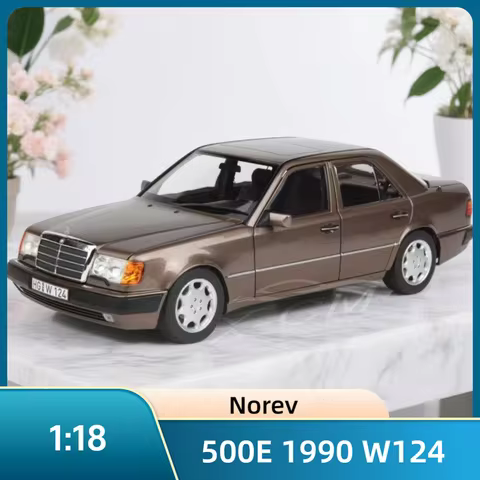 Diecast Car Model Norev 500E 1990 W124 1:18 + SMALL GIFT!!!!!!