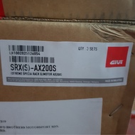 GIVI SRX QJMOTOR AX200S EXTREME SPECIAL RACK WITH STOPLIGHT