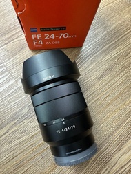 少有極新齊盒 99% Sony FE 24-70mm f4 ZA 24-70 4