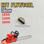 MESIN 5200 Key Flywheel Spi month Spi magnet magnet chainsaw machine senso sinso mini 5200 5500 5800