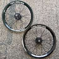 MIALOBIKES 14吋 M50 米洛五速碟剎輪組 卡本仙 Silverock 小鹿 deercycle Dahon Dove 412 Fnhon 1402