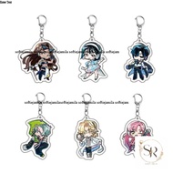 Cute Anime alien stage keychain Alien stage key chain difficult hook