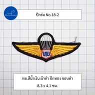 อาร์ม ปีกร่ม ปีกโดดหอ ทหารอากาศ แบบมี ทอ. ตรงกลาง