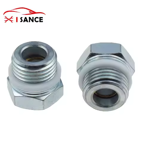 Car 2Pcs Power Steering Pump Union Nut Fit For Ford Fiesta Focus Mondeo Transit MK4 MK5 F33C-3F656-B