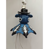 Elf Series~High-End In-Stock Luojia Black Cowhide Top Layer Leather Elf Pendant Car Keychain