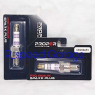 PRO IRIDIUM PROPER CR6HSA-3P SPARK PLUG MIO FINO SOUL NOUVO 115 CARBON MIO M3 SZ GEAR FINO SOUL GT X