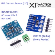 3A Current Sensor INA219 (26V Max Normal) / INA226 (36V Max Precise) I2C Zero Drift Accurate Bi-dire