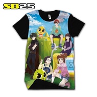 Shinbi House T-shirt, cool contemporary 3D print t-shirt