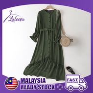 LALEESA DRESS IRTIZA LD274216  (Ironless) Dress Muslimah Dress Women Dress Plus Size Baju Raya 2024