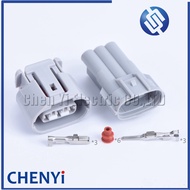 3 Pin 090 TS Alternator Automotive Wire connector Electrical Headlight Plug 6189-0443 For corolla ca