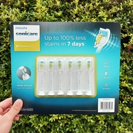 ฟิลิปส์ หัวแปรงสีฟันไฟฟ้า Sonicare W DiamondClean Standard sonic toothbrush 6 heads HX6066/71 (Phili