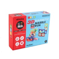 Okiedog EZLink 3D Magnetic Marble Run 40PCS - Children's Educational Toys