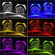 3.0'' Headlight HID Bi-xenon Projector D1S D2S D3S D4S Blue Custom Etching Lens LED Demon Devil Eyes