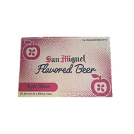 San Miguel Flavored Beer Apple Flavor in can 24x330ml