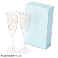 日本代購afternoontea施華洛世奇高腳杯禮盒水晶結婚禮物紀念日