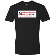 Retro Hot Rod Tee T Shirt A1 Performance Parts Garage Speed Shop