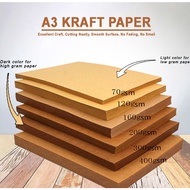 A3 KRAFT PAPER/BOARD 70GSM - 300 GSM Thick Paperboard