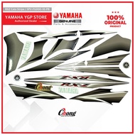 Yamaha Graphic Set/Katak Body Sticker/Catal Stripe RXZ Catalyzer Hitam Skala 5PV-FG000-10-PB HLY