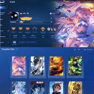 王者榮耀國際服 225+skin 83星 |王者榮耀｜Honor of Kings｜王者榮耀帳號｜王者榮耀國際服