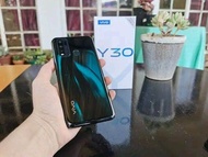 Handphone Vivo y30/y30i Ram 4/64 second masih mulus ori garansi resmi Indonesia