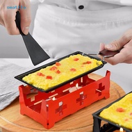 SEA_Non-stick Mini BBQ Cheese Oven Long Handle Baking Pan Tray Grill Kitchen Gadget