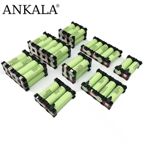 2S1P 3S2P 4S1P~5S2P 6S2P 18650-35E Battery Pack Custom 18650-34B Battery Welding 3500mAh / 7000mAh B