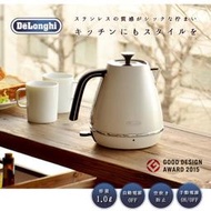 ◎日本販賣通◎(代購)DeLonghi 迪朗奇 電熱水壺 不銹鋼快煮壺 快速沸騰 1L KBI1200J