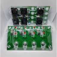 Kit panel depan belakang bok power N9001 NCX3 4chanel ukuran 3U kit led N9001 NCX 3 kit input balanc