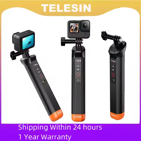 New TELESIN Bluetooth Buoyancy Bar Waterproof Selfie Stick Wireless Remote Control for Gopro Hero 9 