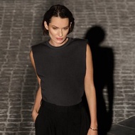 Bread & Boxers 高質感厚質羅紋背心 - 煙燻灰