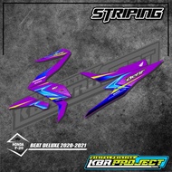 [COD] Stiker BEAT DELUXE striping BEAT DELUXE 2020-2021 motor HONDA