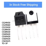 5pcs CS24N50 CS24N60 CS25N50 CS28N50 CS38N30 CS40N20 CS50N20 CS60N20 CS65N25 TO-3P MOS transistor