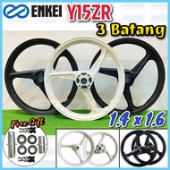 ENKEI 3 Batang Sport Rim YAMAHA Y150 Y15 Y15ZR V1 V2 140/160 1.4 x 1.6 160/160 1.6 x 1.6 SIAP Bearing &amp; Bush 3 Kaki Rim