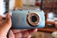 (มือสอง) กล้อง canon ixy510is สีฟ้า เมนู eng