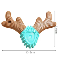 Pet Dog Chew Toys Pet Molar Teeth Cleaning Stick Deer Antlers Shape Dogs Toy Bite Resistant Puppy In