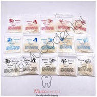 Elastic rubber ortho braces dental rubber band elastic elastic oz braces braces medan