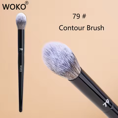 PRO79 Contour Brush Face Contour Setting Powder Sculpting Brush High Quality Tapered Highlighter Con