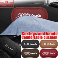 Audi Soft Leather Car Leg Cushion Elbow Pad Pillow Center Console Leg Support Knee ForA3 8l 8Y A1 Q5