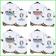 YB1 UEFA Euro 2024 emblem Germany England Italy France Spain Belgium Delaunay Cup 3D summer T-shirt 